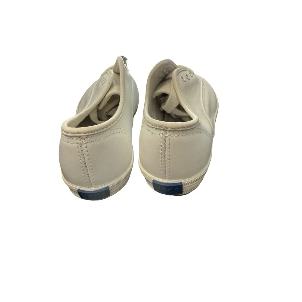 Vintage Keds 2 wide ‎ Kids white leather Champion shoes sneakers.